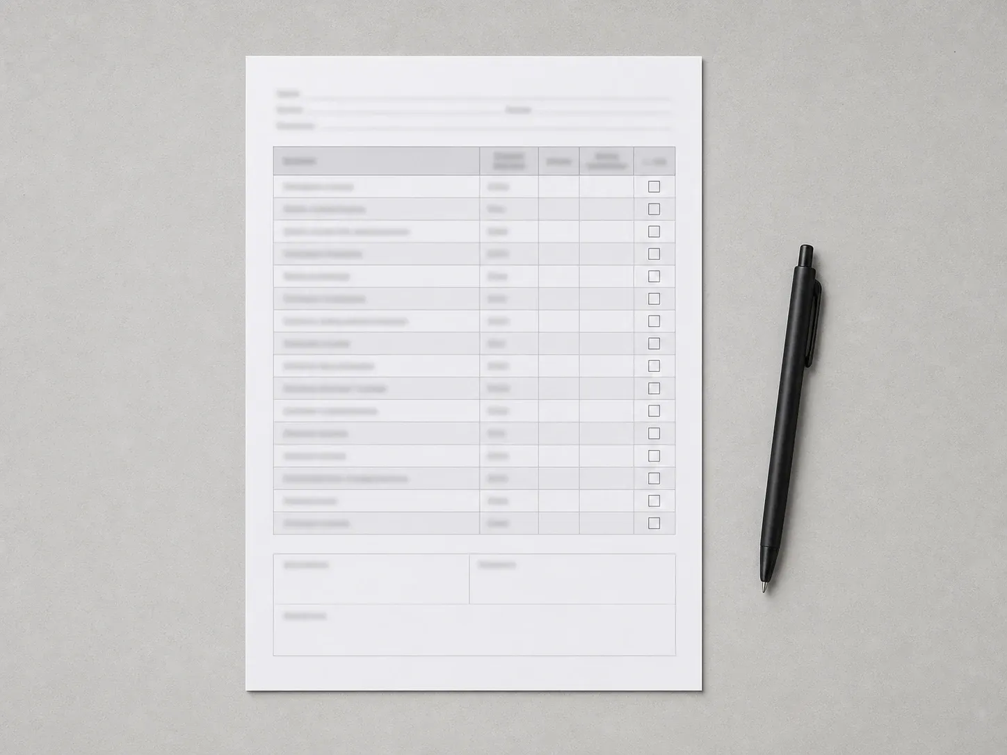 Reference visualization of material a buyer can send for engineering review.