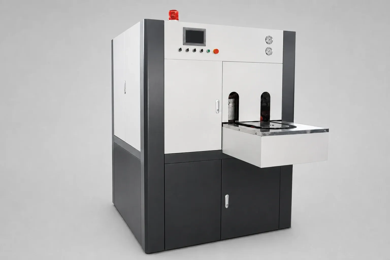 Reference visualization of KRC2500-I Bottle Blow Molding Machine; not an exact configuration or verified project photograph.